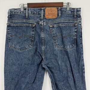 Vintage Levi's 550 Jeans Mens 40x30 Relaxed Fit Denim Blue Made in Puerto Rico
